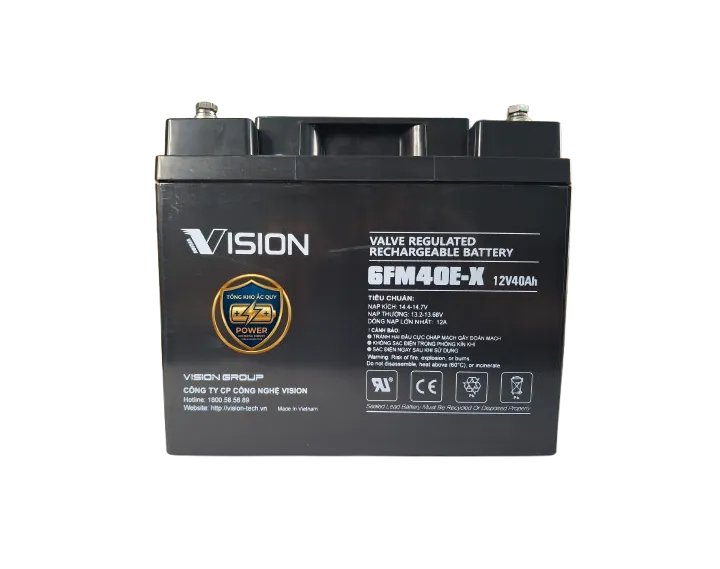 Ắc quy Vision 6FM40E-X (12V 40AH)