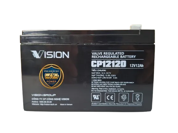 Ắc Quy Vision CP12120 (12V 12Ah)