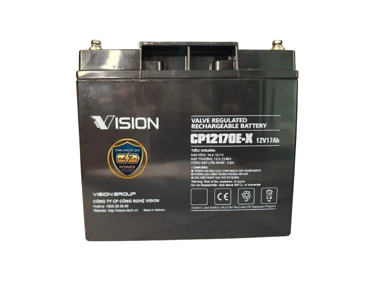 Ắc quy Vision CP12170E-X (12V, 17Ah)