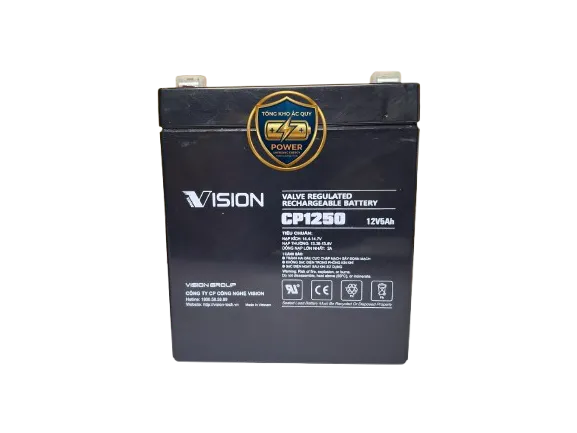 Ắc quy Vision CP1250 (12V 5Ah)