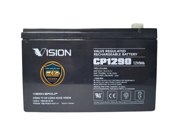 Ắc quy Vision CP1290 (12V 9Ah)