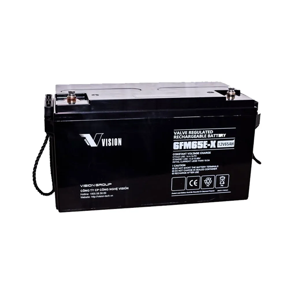 Ắc quy Vision 6FM65E-X (12V - 65AH)
