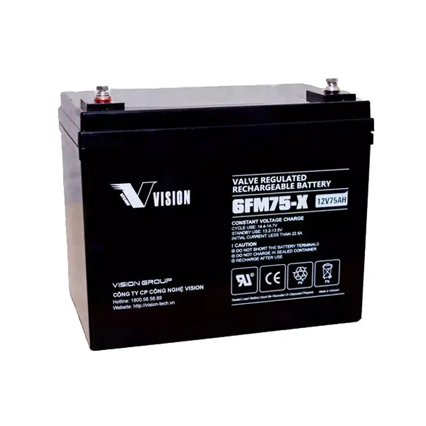Ắc quy Vision 6FM75-X (12V - 75AH)