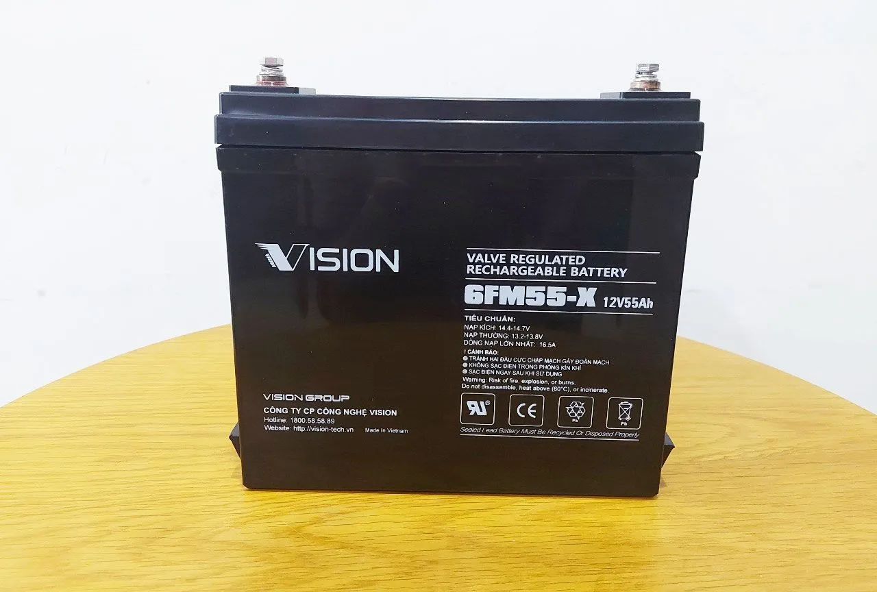 Vision CP là lựa chọn hàng đầu cho các hệ thống UPS, báo cháy, camera, viễn thông và năng lượng dự phòng.