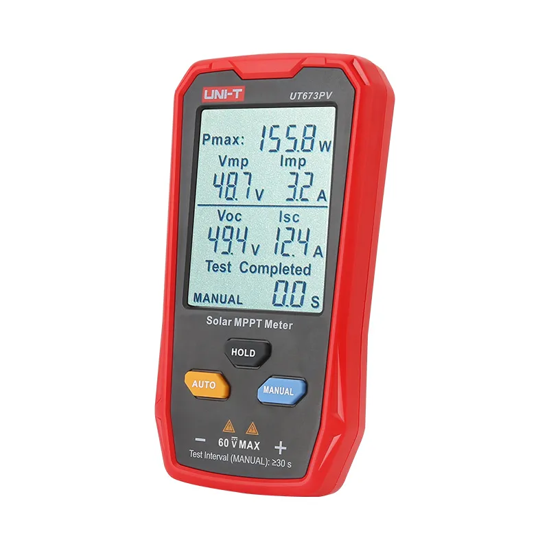 Máy Đo Tấm Pin Mặt Trời UNI-T UT673PV Đo Công Suất MPPT 800W & Điện Áp MPPT